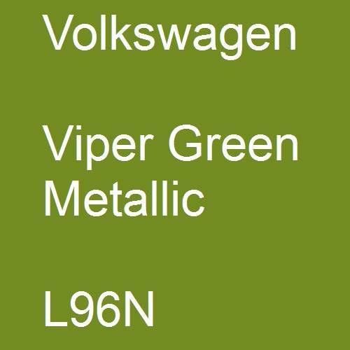 Volkswagen, Viper Green Metallic, L96N.